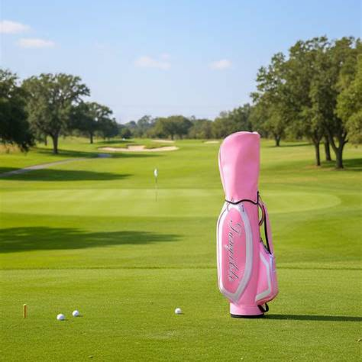 Bolsa Tangible rosa en el campo